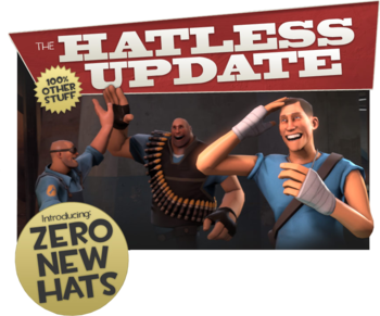 Main page of the Hatless Update