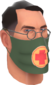 Painted Physician's Procedure Mask 424F3B.png