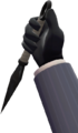 Conniver's Kunai ready to Backstab 1st person blu.png