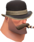 Painted Sophisticated Smoker 7C6C57.png
