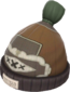 Painted Boarder's Beanie 424F3B Brand Demoman.png