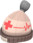Painted Boarder's Beanie 7E7E7E Personal Medic.png