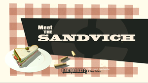 Cartão de título do "Conheça o Sandvich"