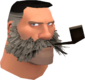 Painted Lord Cockswain's Novelty Mutton Chops and Pipe A89A8C No Helmet.png