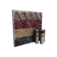Backpack Saccharine Striped War Paint Well-Worn.png