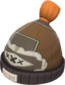 Painted Boarder's Beanie C36C2D Brand Demoman.png