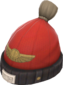 Painted Boarder's Beanie 7C6C57 Brand Soldier.png