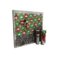 Backpack Gifting Mann's Wrapping Paper War Paint Battle Scarred.png
