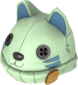 Painted Lucky Cat Hat BCDDB3 BLU.png