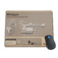 WeLoveFine minigun mousepad.png