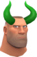 Painted Horrible Horns 32CD32 Soldier.png