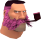 Painted Lord Cockswain's Novelty Mutton Chops and Pipe FF69B4 No Helmet.png