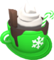 Painted Hat Chocolate 32CD32.png