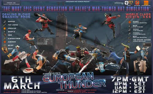 Poster European Thunder