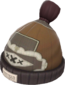 Painted Boarder's Beanie 3B1F23 Brand Demoman.png
