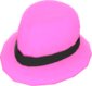 Painted Flipped Trilby FF69B4.png