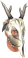Painted Shaman's Skull 2D2D24.png