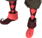 Painted Harlequin's Hooves 3B1F23.png