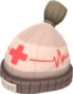 Painted Boarder's Beanie 7C6C57 Personal Medic.png