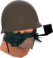 Painted Lord Cockswain's Novelty Mutton Chops and Pipe 2F4F4F.png