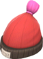 Painted Boarder's Beanie FF69B4 Classic Soldier.png